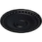 Ekena Millwork Foster Ceiling Medallion (Fits Canopies up to 5 5/8"), Hand-Painted Steel Gray, 19 1/8"OD x 1"P CM19FOSGS - alternate 3